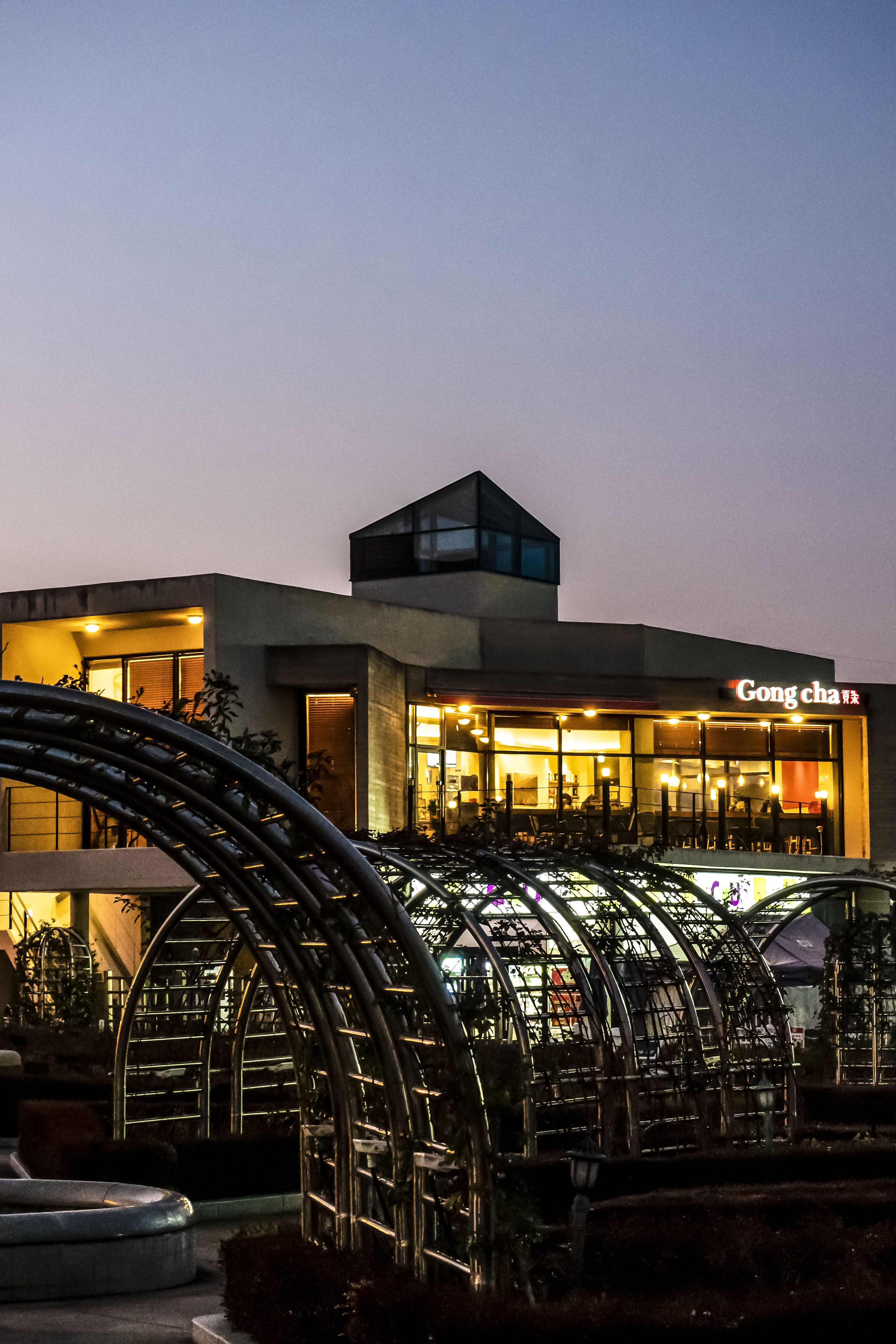 겨울 밤의 조선대  대표이미지