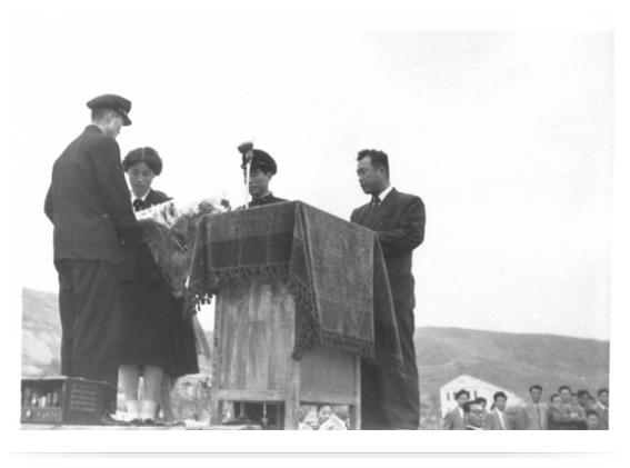 제35회 전국체육대회에서 한국신기록수립한 부고 심상옥선수 환영식 THUMBNAIL