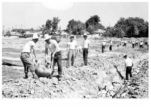 전국대회를 대비한 운동장 정비 THUMBNAIL